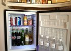 A very well stocked mini bar fridge. A chat with the bus boy gets the items changed to stuff you actually want.